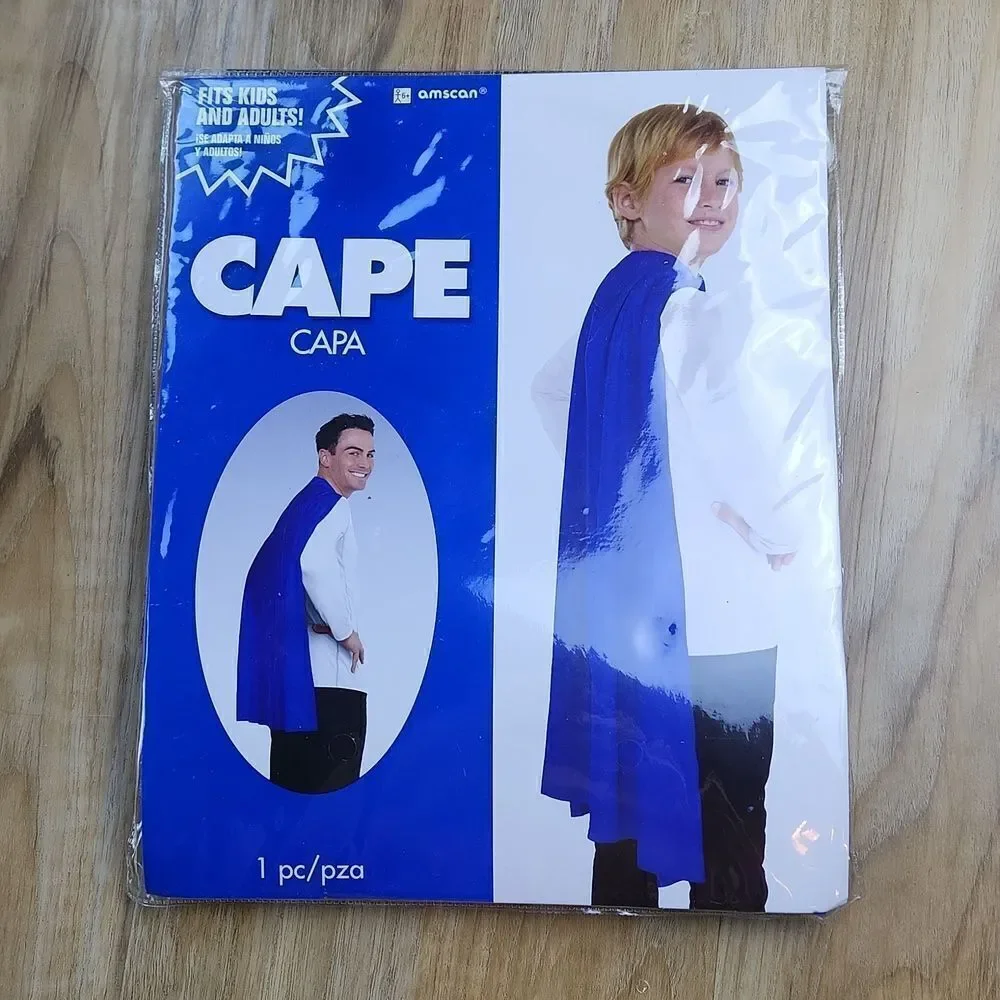 🔹️NWT Blue Adult or Youth Cape One Size